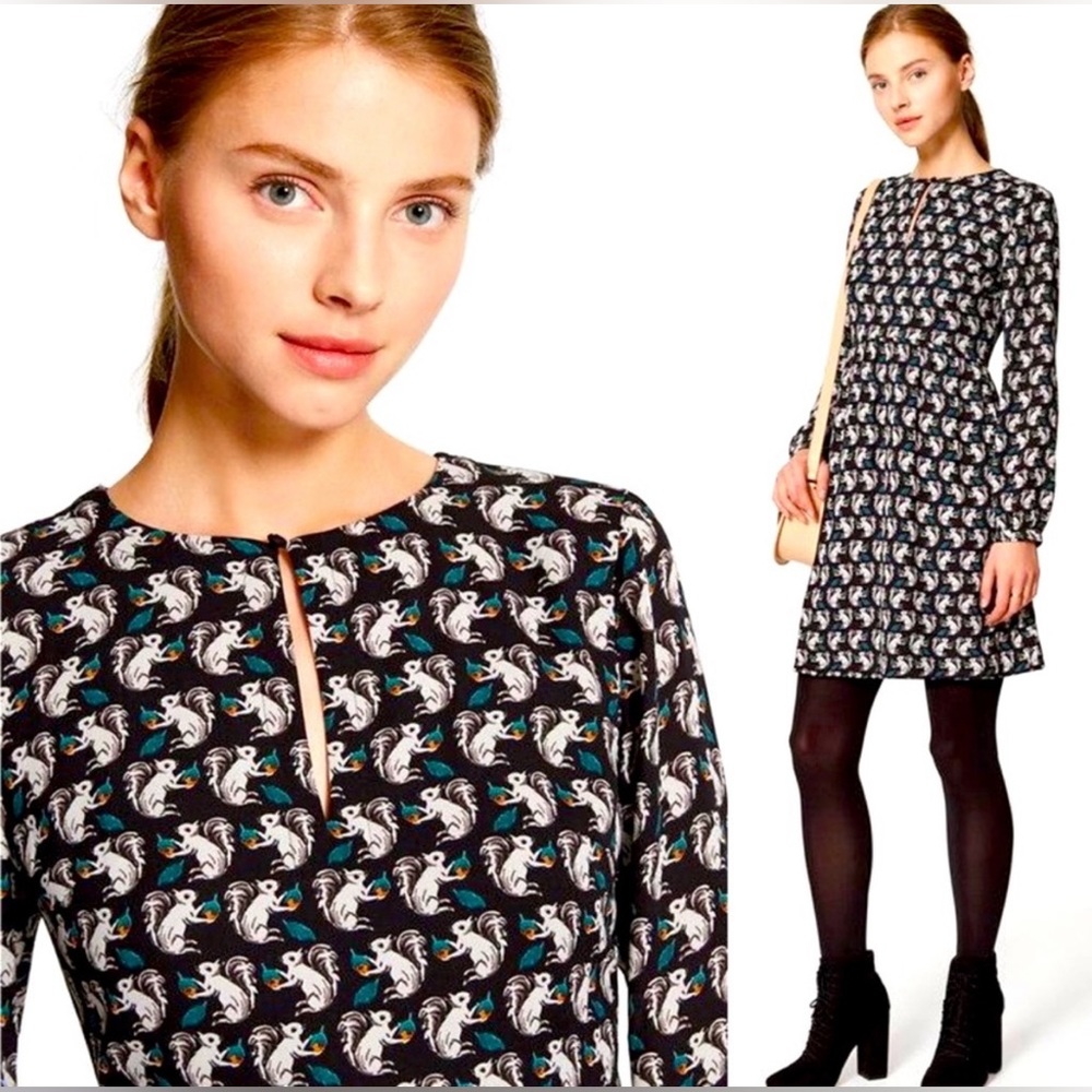 LOFT Squirrel Dress